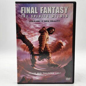 Final Fantasy The Spirits Within DVD Widescreen Format Special Features Included